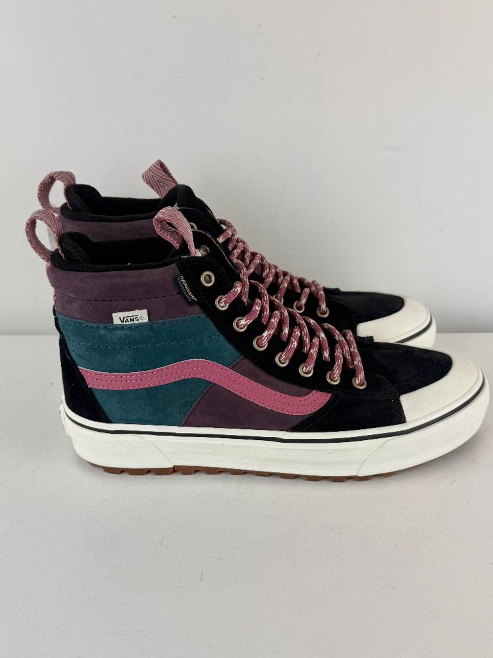 M8.5 W10 - VANS SK8-HI MTE 2 Waterproof Hiking Shoes - Black /Pink/White